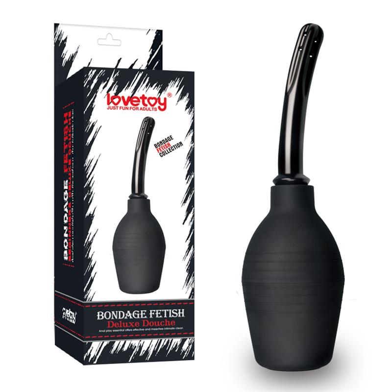 LOVETOY - ANAL DOUCHE DELUXE BLACK
