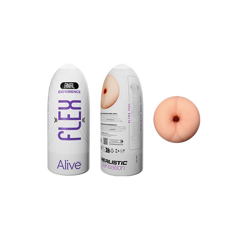 ALIVE - MASTURBATEUR ANAL FLEX TAILLE M