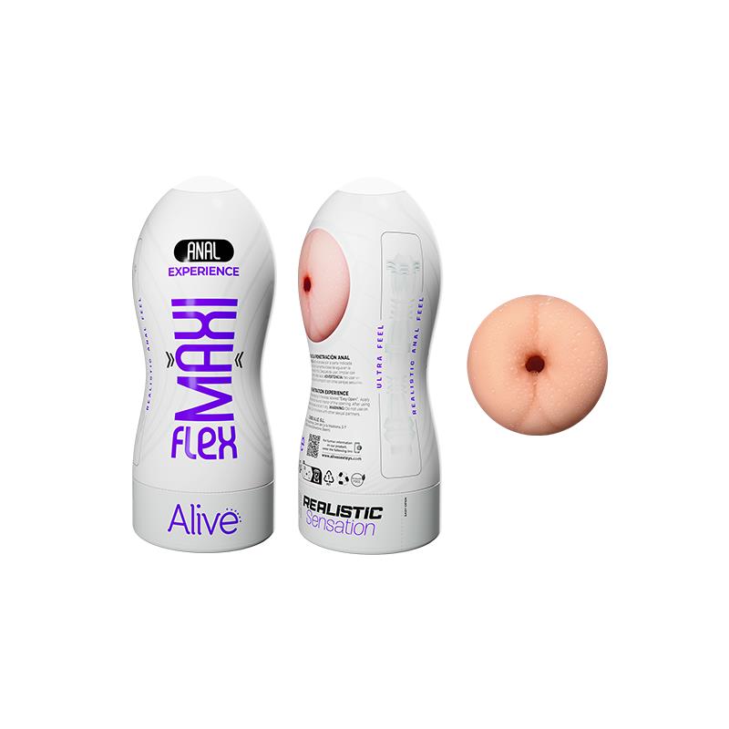 ALIVE - ANAL MAXI FLESH MASTURBATOR SIZE L