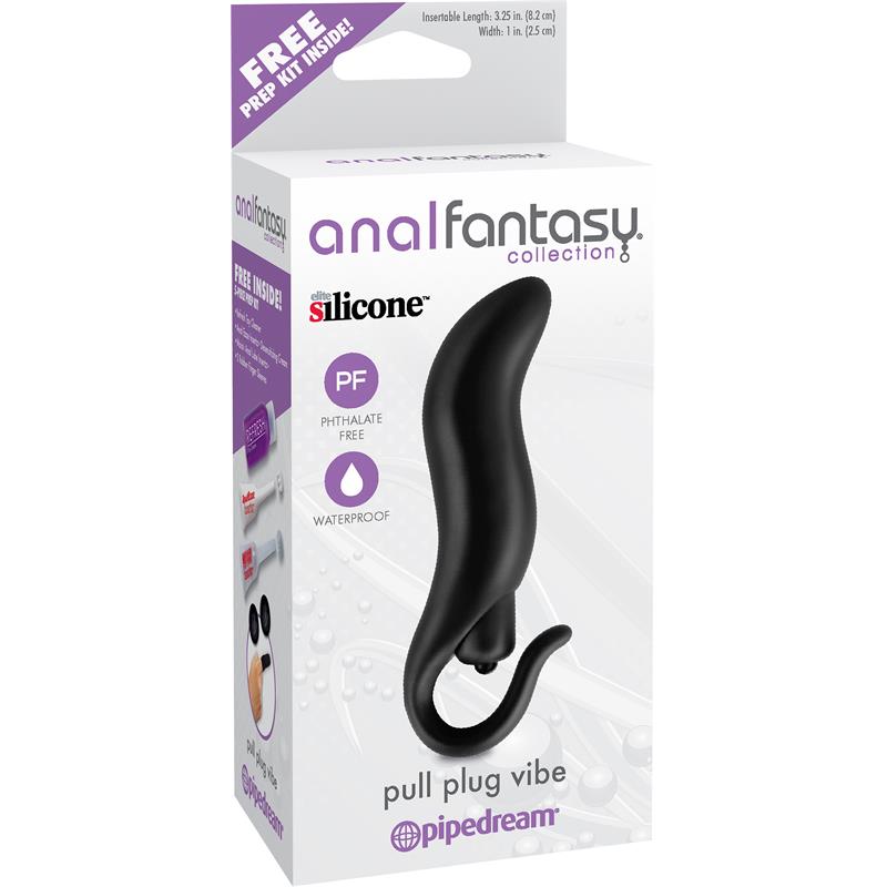 ANAL FANTASY COLLECT. - ANAL STIMULATOR PULL PLUG VIBE BLACK