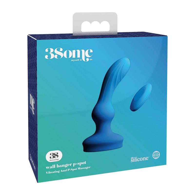 THREESOME - ANAL STIMULATOR WITH VIBRATION P-SPOT