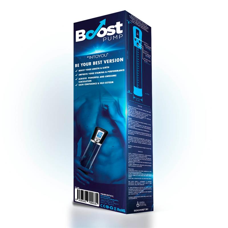 BOOST PUMPS - AUTOMATIC PENIS PUMP WITH LCD SCREEN PSX08 USB