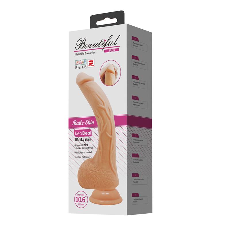 BAILE - DILDO WITH SUCTION CUP AND VIBRATION