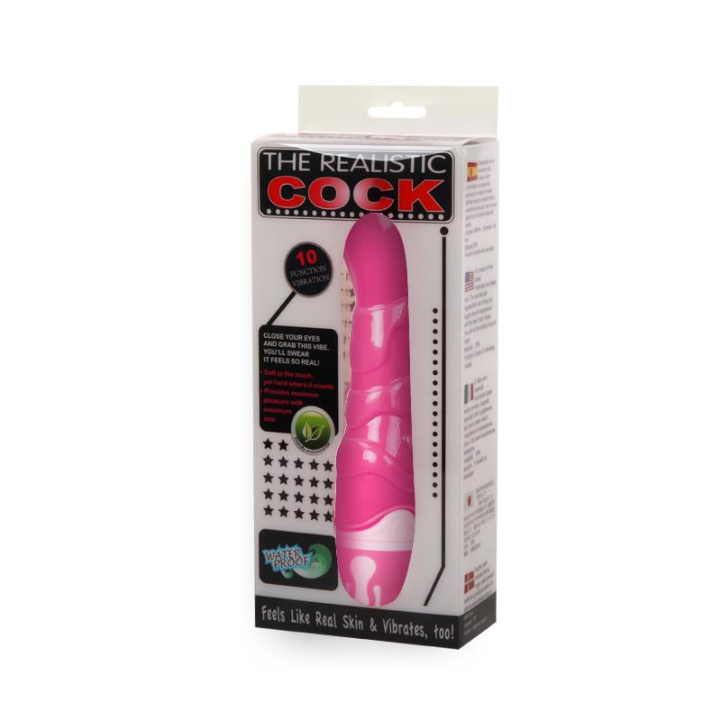 BAILE - THE REALISTIC COCK PINK 21.8 CM