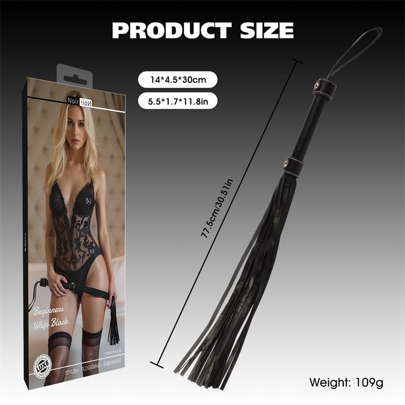 CHISA - BEGINNERS WHIP BLACK 77.5 CM