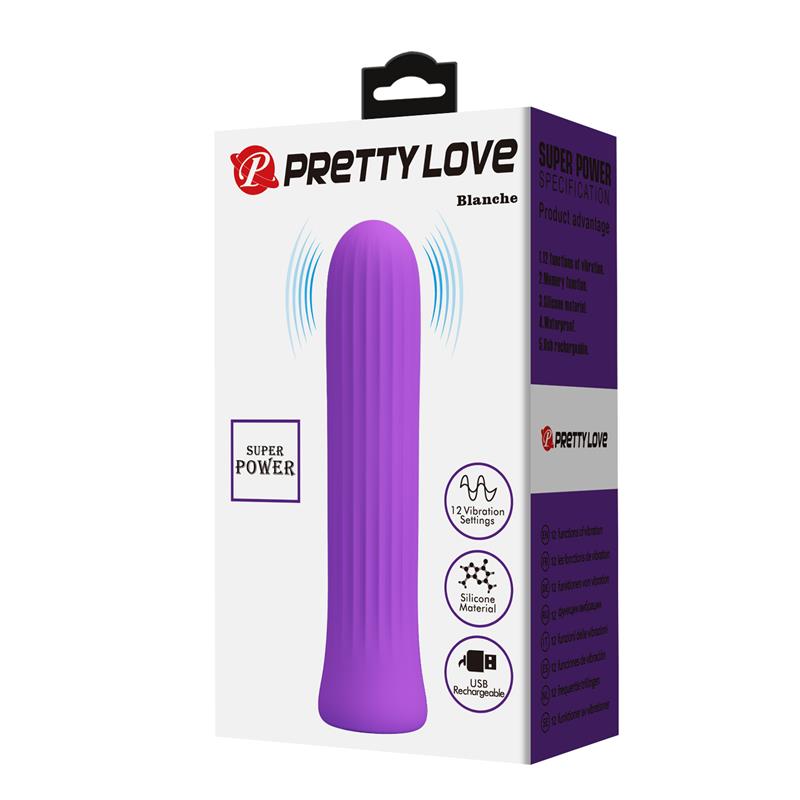 PRETTY LOVE - BLANCHE LILAC STIMULATOR VIBRATOR