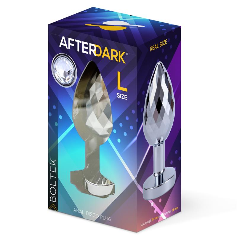 AFTERDARK - BOLTEK ANAL PLUG DISCO SIZE L