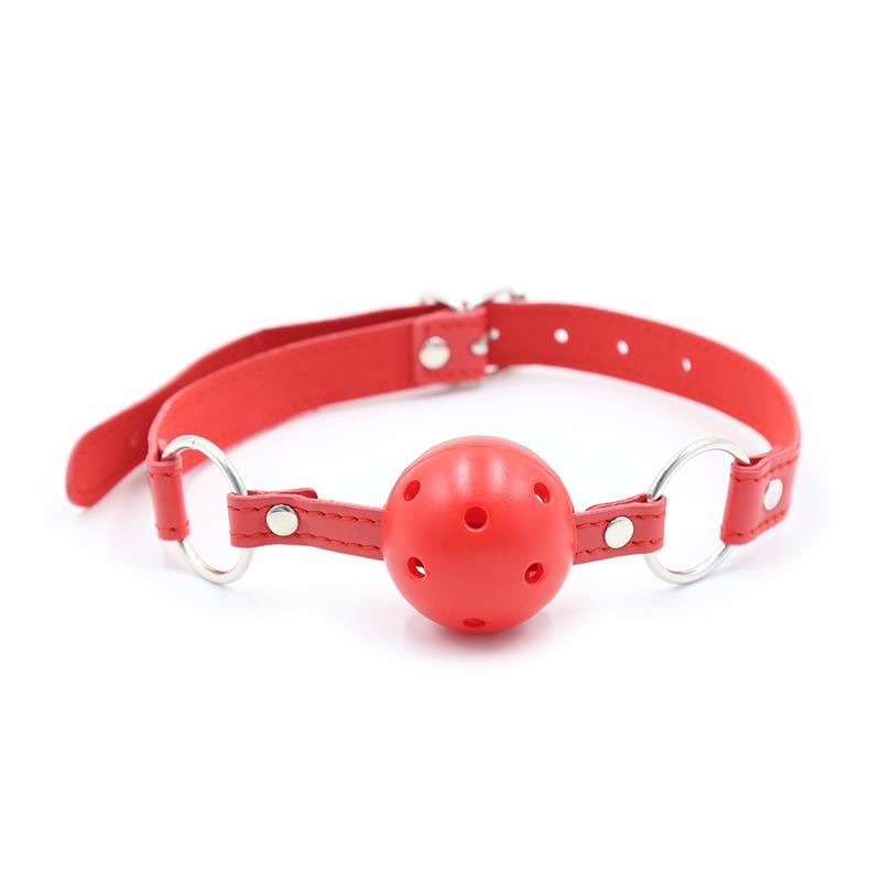INTOYOU BDSM LINE - BONDAGE SET 10 PIECES RED