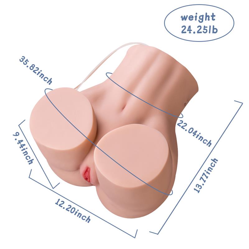 XISE - BRIDGET TORSO WITH VIBRATION AND SUCKION EFECT 11 KG