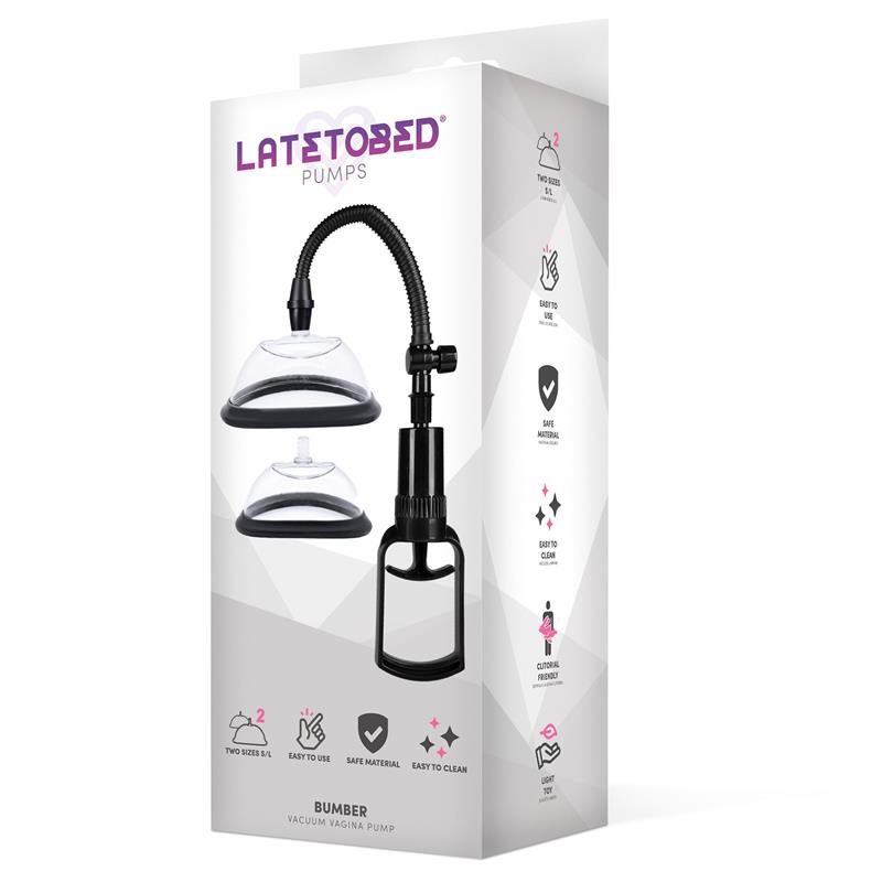 LATETOBED - BUMBER MANUAL VACUUM VAGINA PUMP 2 CUPS