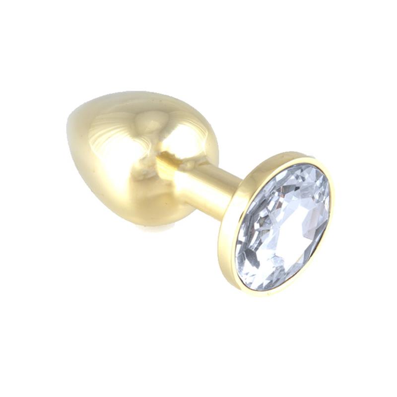 BONDAGE PLAY - BUTT PLUG, METAL-7,3 CM LONG