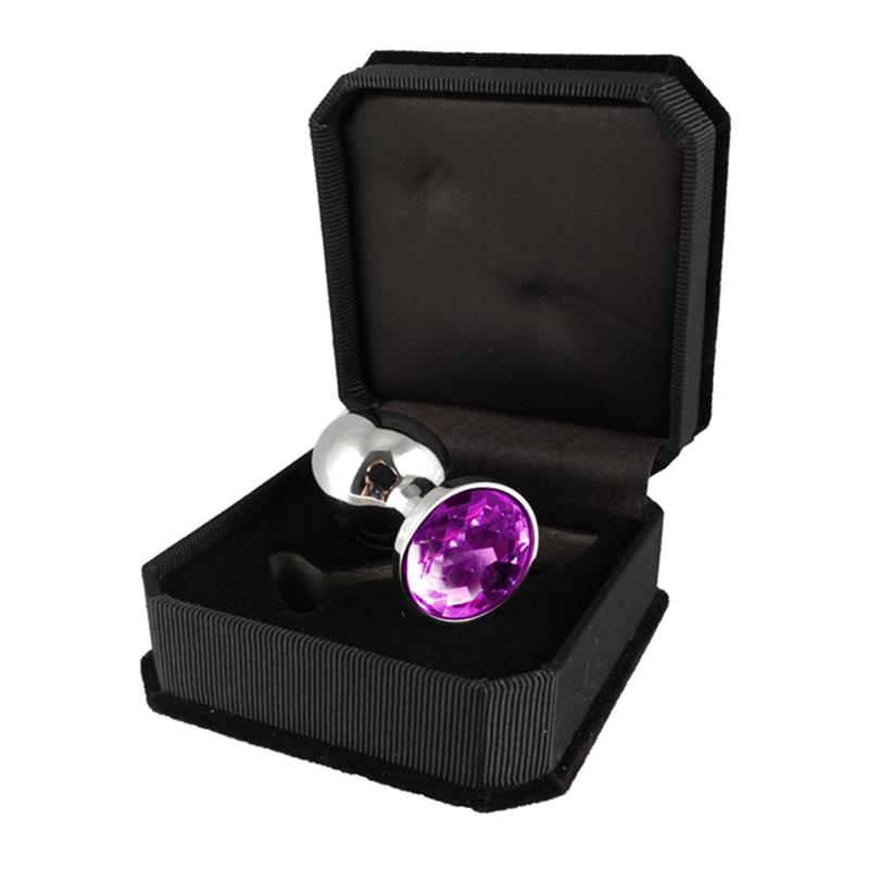 BONDAGE PLAY - BUTT PLUG XS WITH CRISTAL 5.7 CM