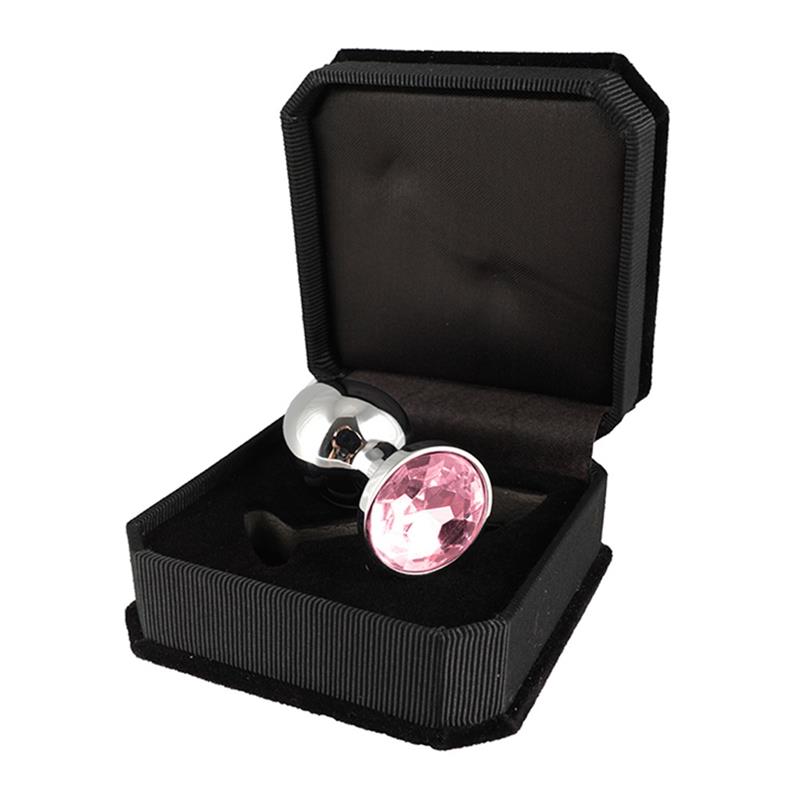 BONDAGE PLAY - BUTT PLUG XS WITH CRISTAL 5.7 CM