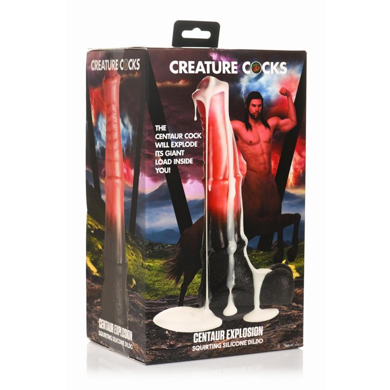 CREATURE COCKS - CENTAUR EXPLOSION SQUIRTING DILDO