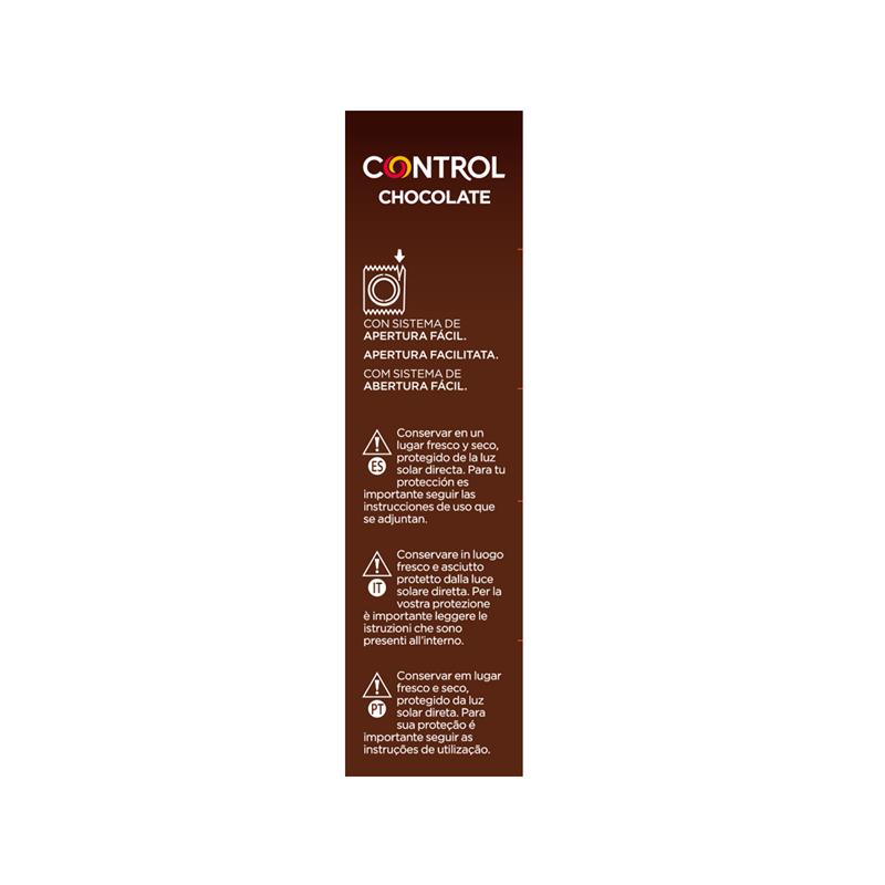 CONTROL - CHOCOLATE 12 UDS