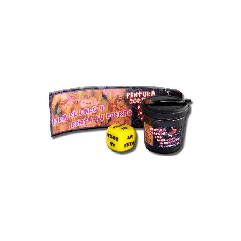 DIVERTY SEX - CHOCOLATE PAINT + BRUSH AND DICE POSTURES