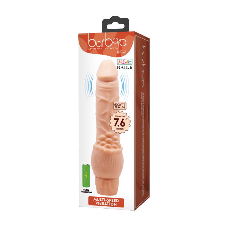 BAILE - BARBARA REALISTIC VIBRATOR 19.5 CM FLESH