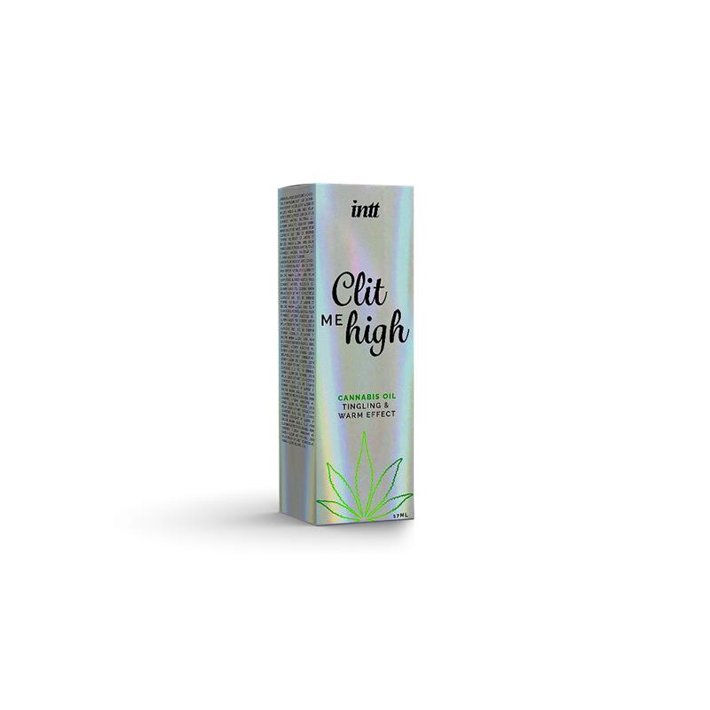 INTT - CLITORIS STIMULATOR CLIT ME HIGH WITH CANNABIS SEED OIL