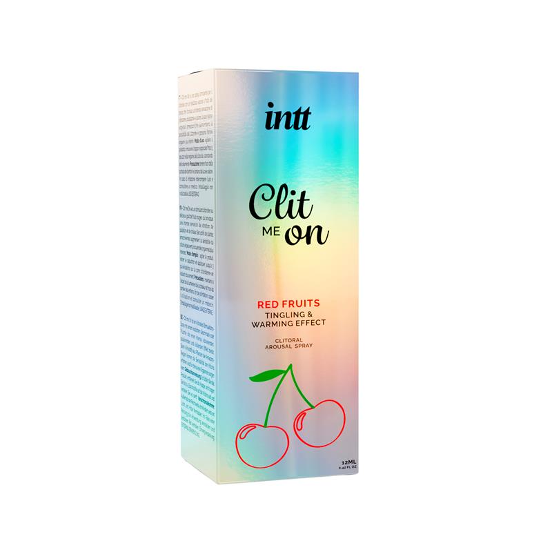 INTT - CLITORIS STIMULATOR SPRAY CLIT ME ON RED FRUITS 12 ML