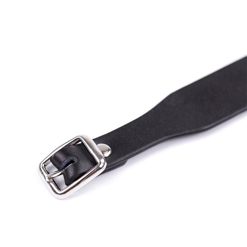 LATETOBED BDSM LINE - COLLAR ADJUSTABLE 43 CM BLACK