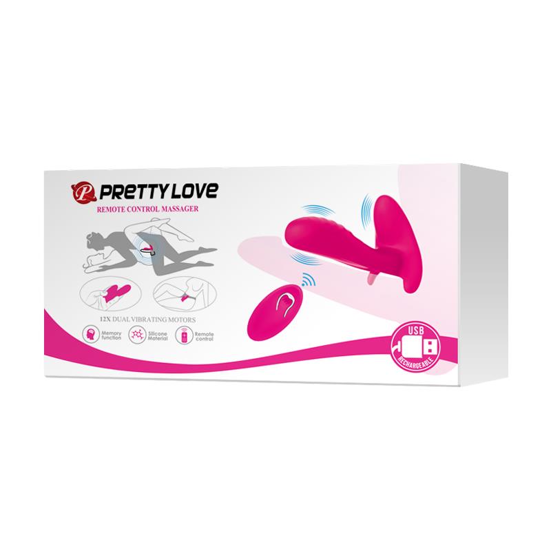 PRETTYLOVE - COUPLE STIMULATOR REMOTE CONTROL USB