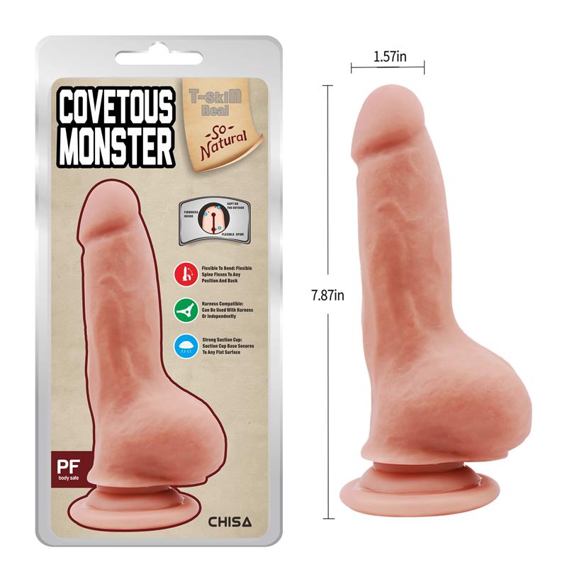 CHISA - COVETOUS MONSTE DUAL DENSITY DILDO 20 CM