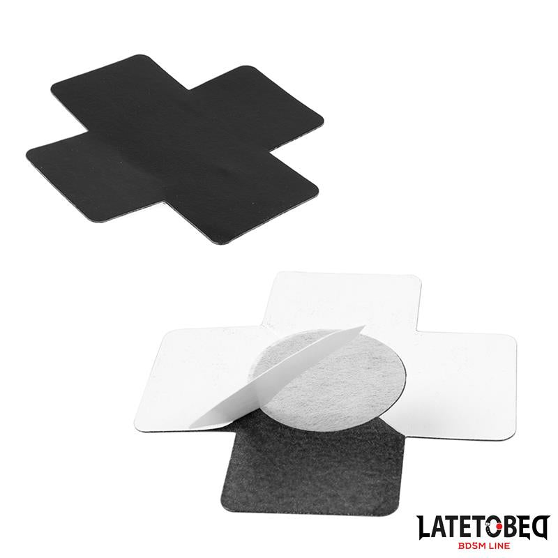 LATETOBED BDSM LINE - CROSS DISPOSABLE NIPPLE COVER