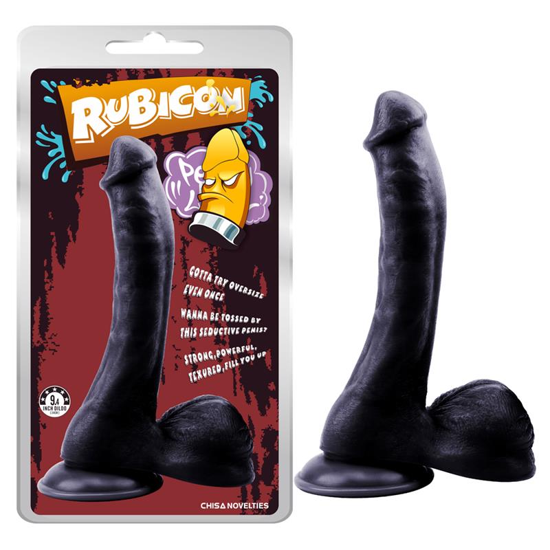 CHISA - CRUEL INTENTION DILDO 9.4 - 24CM BLACK