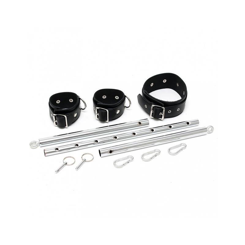 BONDAGE PLAY - CUFFS WITH SPREADBAR