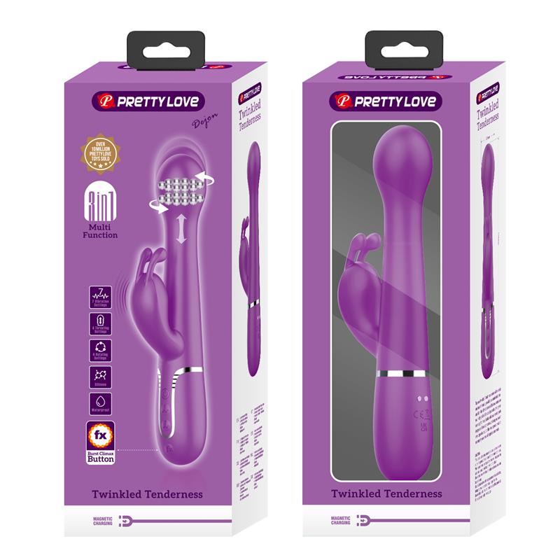 PRETTYLOVE - DEJON VIBRATOR THRUSTING AND ROTATION TWINKLED