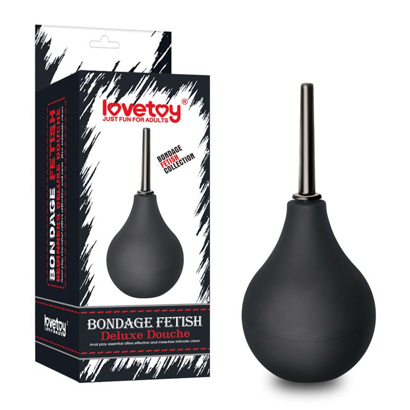 LOVETOY - DELUXE ANAL DOUCHE BLACK
