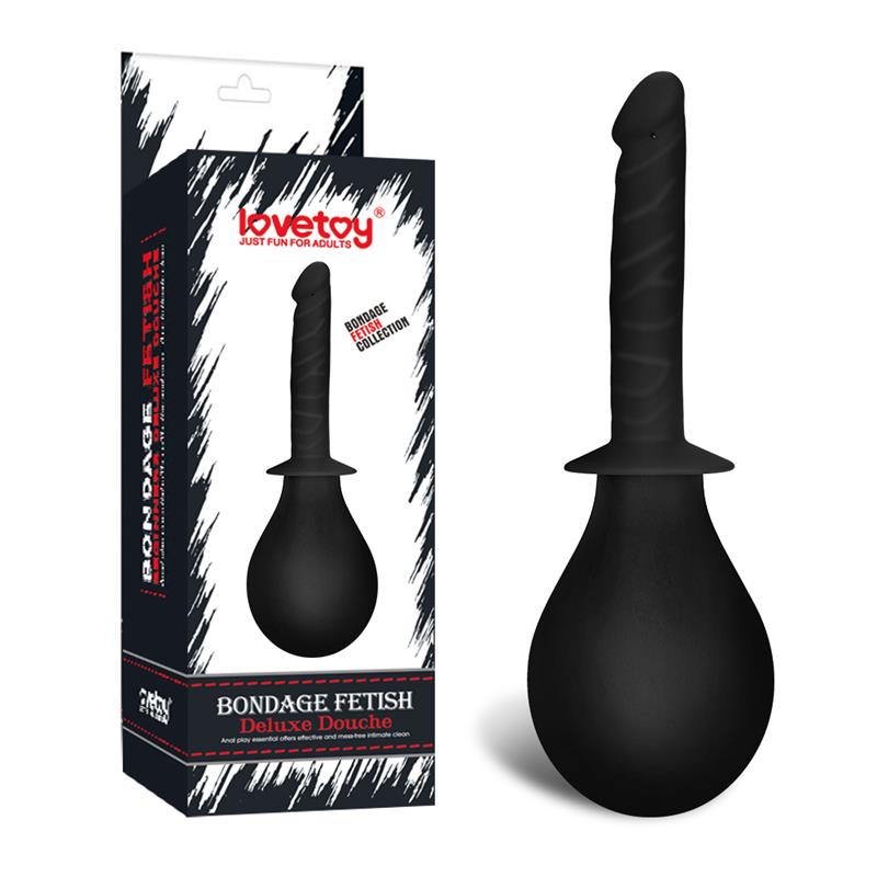 LOVETOY - DELUXE ANAL DOUCHE BLACK