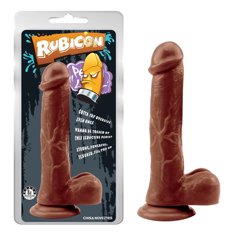 CHISA - DEVIL INSIDE DILDO 8.8 - 22.5CM BROWN
