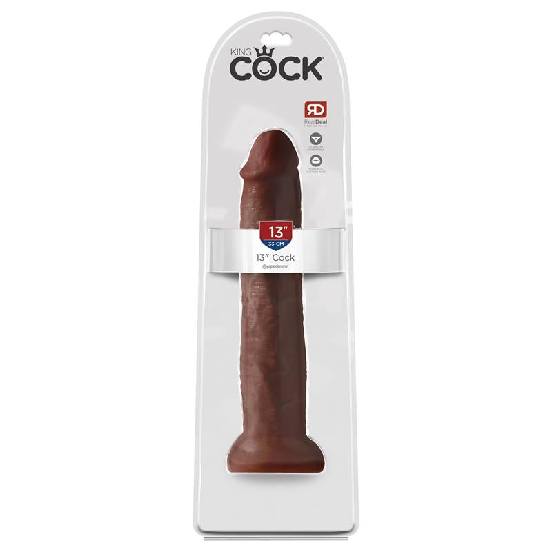 KING COCK - DILDO 13 BROWN
