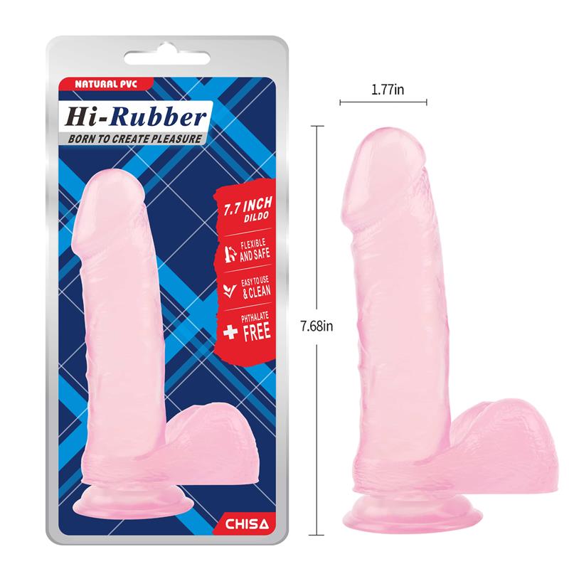 CHISA - DILDO 7.7 - 19.5CM PINK