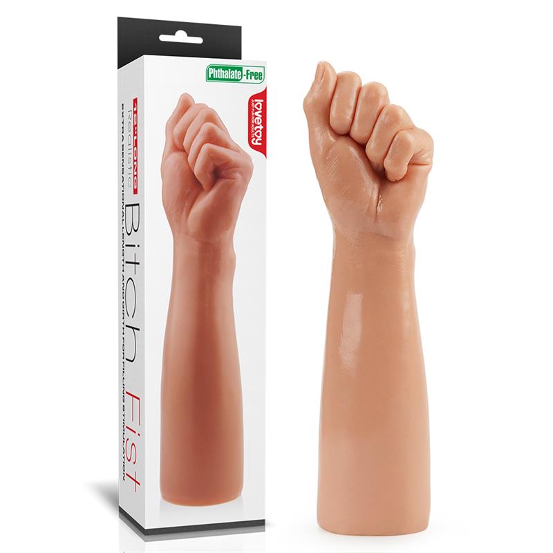 LOVETOY - DILDO BITCH FIST 12 FLESH