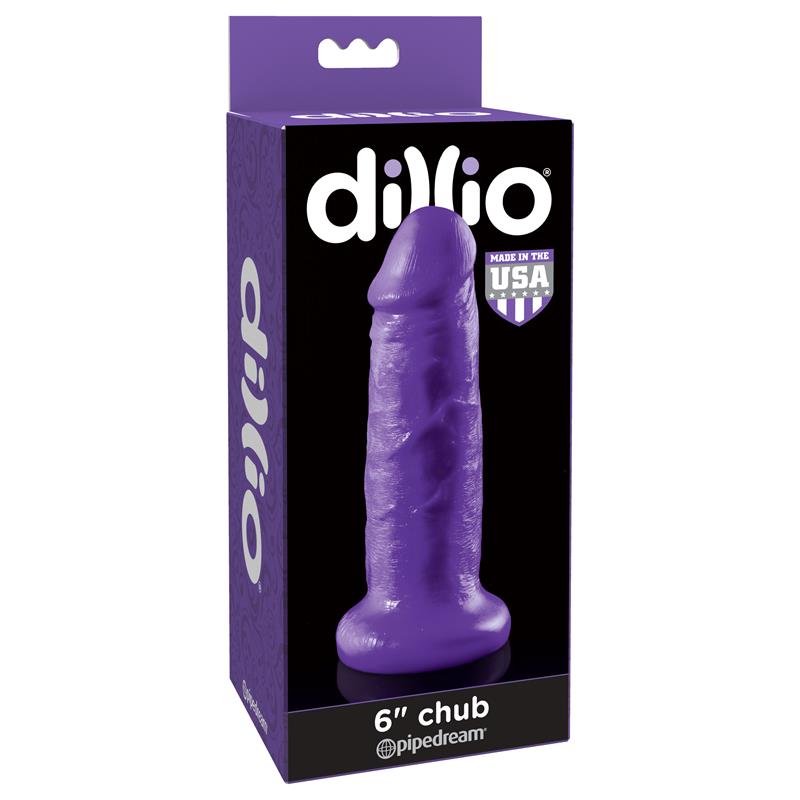 DILLIO - DILDO CHUB 15,2 CM MORADO