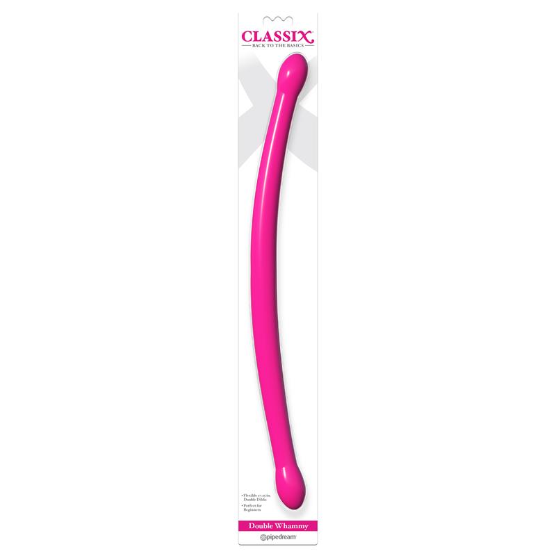 CLASSIX - DOUBLE DILDO WHAMMY PINK