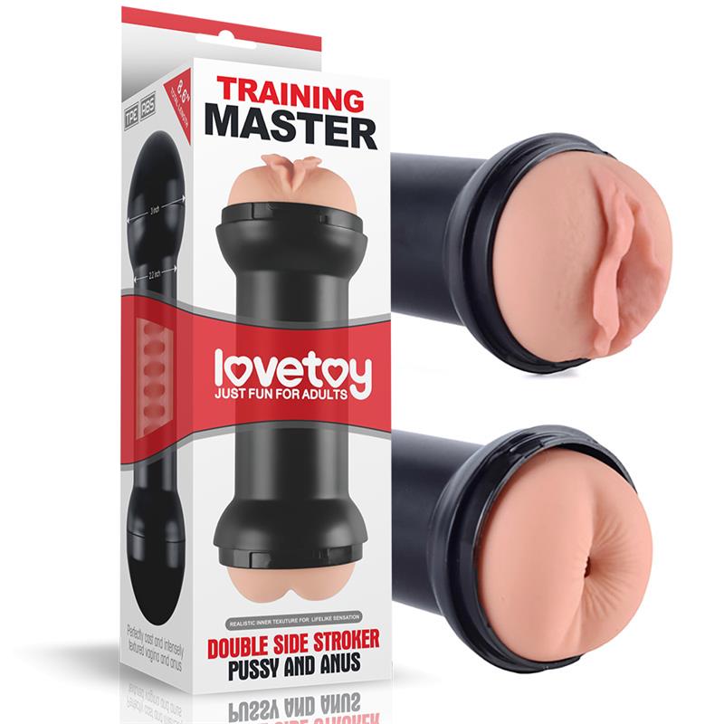 LOVETOY - DOUBLE SIDE MASTURBATOR TRAINING VAGINA AND ANUS
