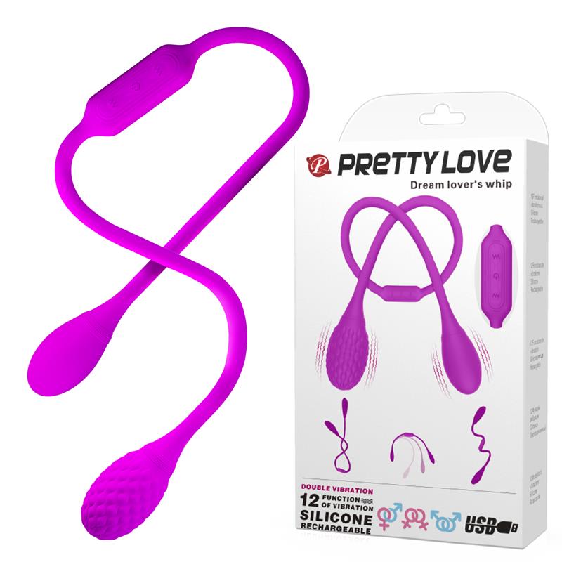 PRETTY LOVE - UNISEX STIMULATOR DREAM LOVERS WHIP 2