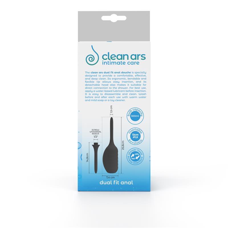 BODY ARS - DUAL FIT ANAL DOUCHE 300 ML