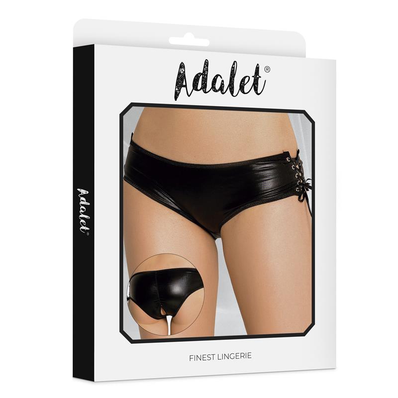 ADALET LINGERIE - ELENA PANTIES OPEN CROTCH WITH LATERAL STRAPS