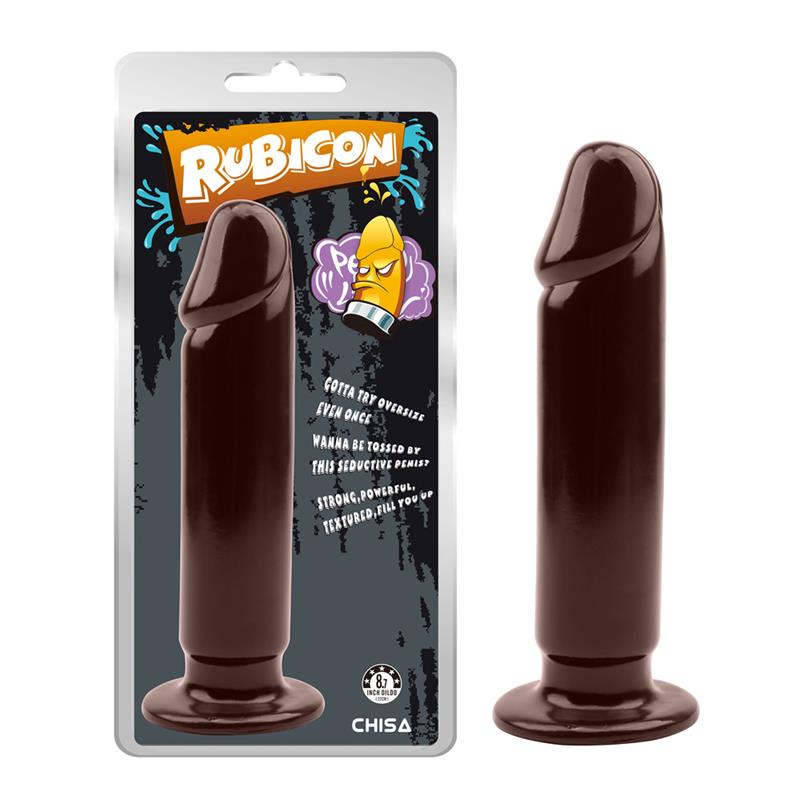 CHISA - EVIL DILDO PLUG XL 8.7 - 22CM BROWN