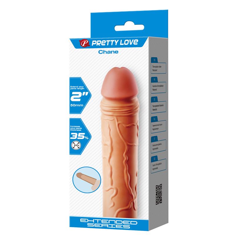 PRETTYLOVE - EXTENDED PENIS SLEEVE 2 CHANE