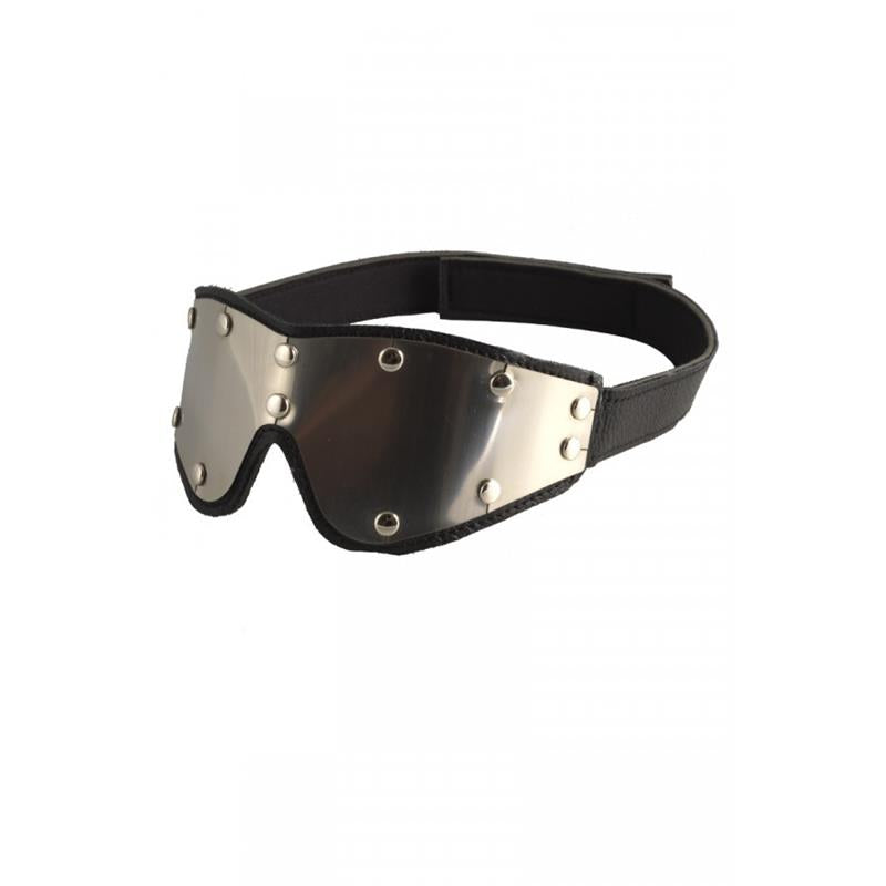 BONDAGE PLAY - EYEMASK WITH METAL-ADJUSTABLE