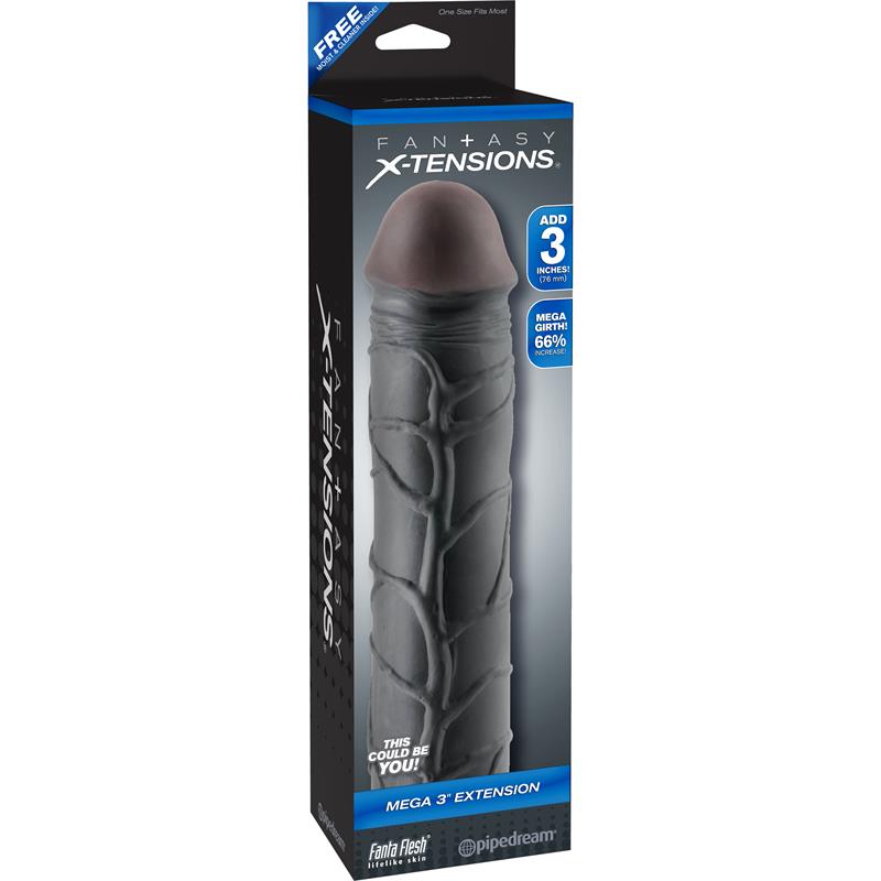FANTASY X-TENSIONS - FANTASY X-TENSIONS MEGA 7,6 CM EXTENSION - BLACK