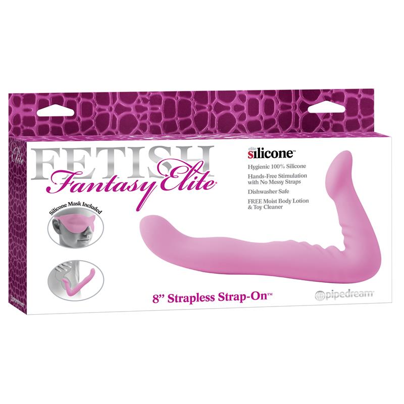 FETISH FANTASY ELITE - FETISH FANTASY ELITE 20 CM STRAPLESS STRAP-ON-PINK