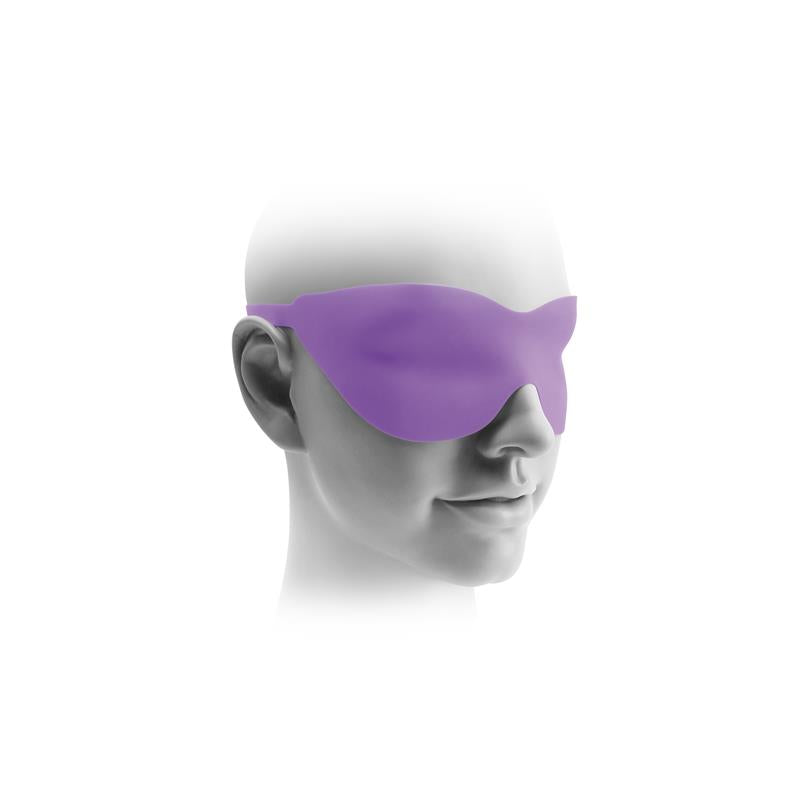 FETISH FANTASY ELITE - FETISH FANTASY ELITE VIBRATING DOUBLE DELIGHT STRAP-ON PURPLE