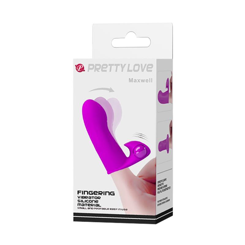 PRETTYLOVE - FINGER SLEEVE STIMULATOR MAXWELL PINK