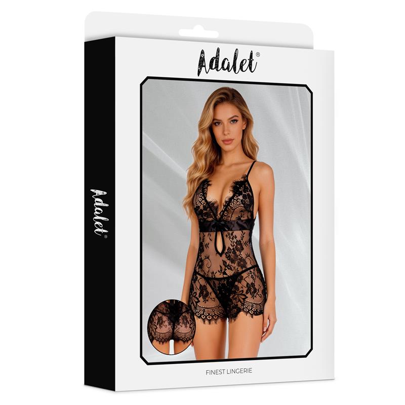 ADALET LINGERIE - FIORA BABYDOLL AND THONG